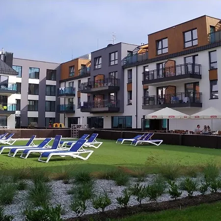 公寓 Bel Mare Patio And Garden C110 米兹多洛杰